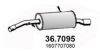 PEUGE 1607707080 End Silencer
